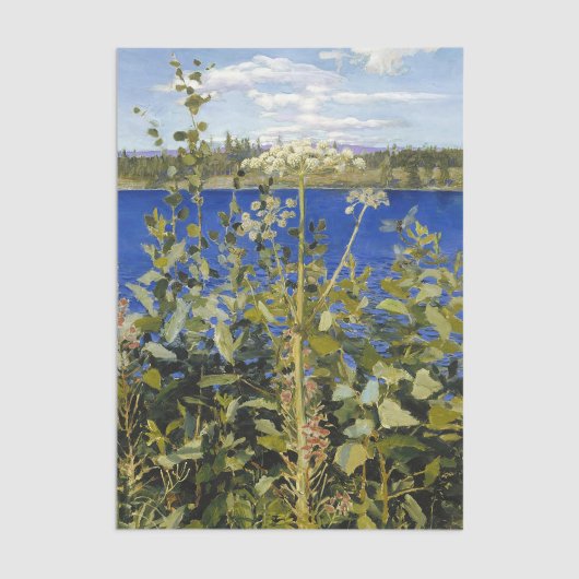 Akseli Gallen-Kallela – ワイルドアンジェリカ 薄葉紙