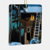 Akseli Gallen-Kallela – 冬のカレラ セラミックオーナメント (右)