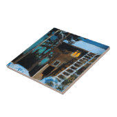 Akseli Gallen-Kallela – 冬のカレラ タイル (側面)