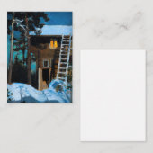 Akseli Gallen-Kallela – 冬のカレラ ノートカード (正面/裏面)