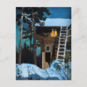 Akseli Gallen-Kallela – 冬のカレラ ポストカード (正面)