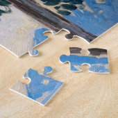 Akseli Gallen-Kallela – 冬のルーベシ湖 ジグソーパズル (側面)