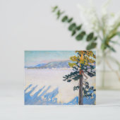 Akseli Gallen-Kallela – 冬のルーベシ湖 ポストカード (スタンド正面)