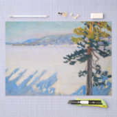 Akseli Gallen-Kallela – 冬のルーベシ湖 薄葉紙 (クラフト)