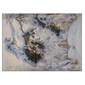 Akseli Gallen-Kallela – 冬の森 カッティングボード (正面)