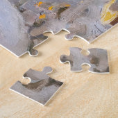 Akseli Gallen-Kallela – 冬の森 ジグソーパズル (側面)