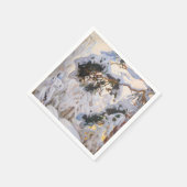 Akseli Gallen-Kallela – 冬の森 スタンダードカクテルナプキン (角)