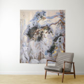 Akseli Gallen-Kallela – 冬の森 タペストリー (インサイチュ)