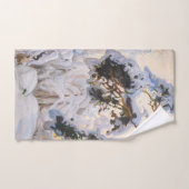 Akseli Gallen-Kallela – 冬の森 バスタオルセット (ハンドタオル)