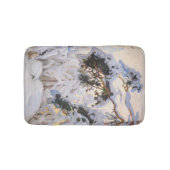 Akseli Gallen-Kallela – 冬の森 バスマット (正面)