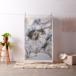 Akseli Gallen-Kallela – 冬の森 ファブリック