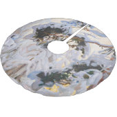 Akseli Gallen-Kallela – 冬の森 ブラッシュドポリエステルツリースカート (アングル)