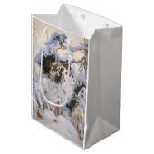 Akseli Gallen-Kallela – 冬の森 ミディアムペーパーバッグ (正面アングル)