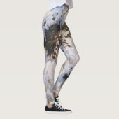 Akseli Gallen-Kallela – 冬の森 レギンス (右)