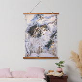 Akseli Gallen-Kallela – 冬の森 吊り下げ型タペストリー (寝室)