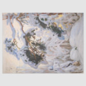 Akseli Gallen-Kallela – 冬の森 薄葉紙 (正面)