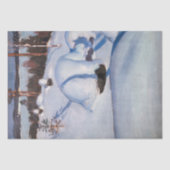 Akseli Gallen-Kallela – 冬の風景#1 薄葉紙 (正面)