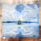 Akseli Gallen-Kallela – 湖の上の雲 ウィンドウサイン (シート2)