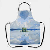 Akseli Gallen-Kallela – 湖の上の雲 エプロン (正面)