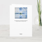 Akseli Gallen-Kallela – 湖の上の雲 カード (裏面)