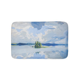 Akseli Gallen-Kallela – 湖の上の雲 バスマット
