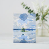 Akseli Gallen-Kallela – 湖の上の雲 ポストカード (スタンド正面)