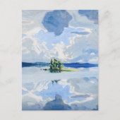 Akseli Gallen-Kallela – 湖の上の雲 ポストカード (正面)