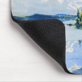 Akseli Gallen-Kallela – 湖の上の雲 マウスパッド (コーナー)