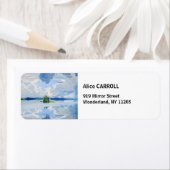 Akseli Gallen-Kallela – 湖の上の雲 ラベル (インサイチュ)