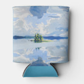 Akseli Gallen-Kallela – 湖の上の雲 缶クーラー (正面)