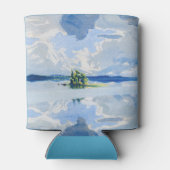 Akseli Gallen-Kallela – 湖の上の雲 缶クーラー (裏面)