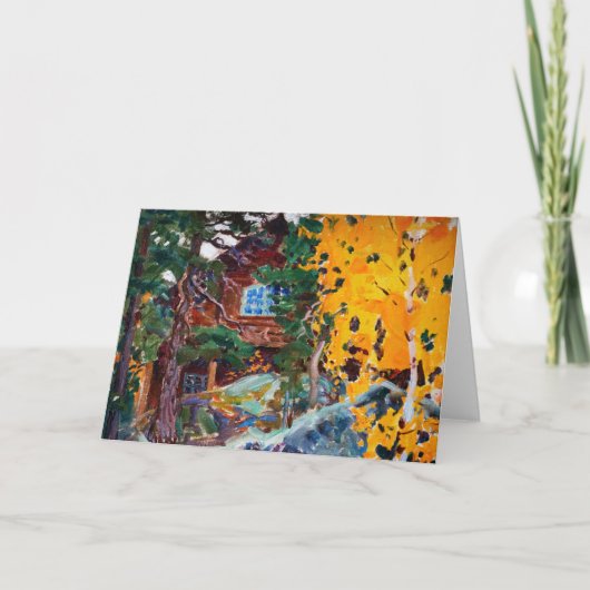 Akseli Gallen-Kallela – 秋のカレラ カード (正面)