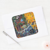 Akseli Gallen-Kallela – 秋のカレラ スクエアシール (封筒)