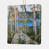 Akseli Gallen-Kallela – 荒野の湖 セラミックオーナメント (左)