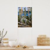 Akseli Gallen-Kallela – 荒野の湖 ポスター (キッチン)