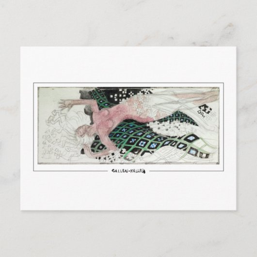 Akseli Gallen-Kallela #177 -ファインアートはがき ポストカード (正面)