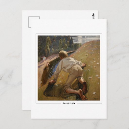 Akseli Gallen-Kallela #1 -ファインアートはがき ポストカード (正面/裏面)