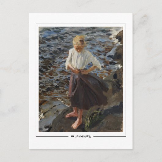 Akseli Gallen-Kallela #219 -ファインアートはがき ポストカード (正面)