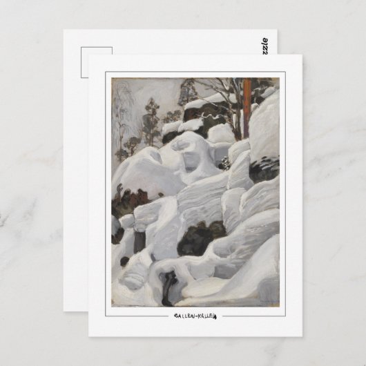 Akseli Gallen-Kallela #269 -ファインアートはがき ポストカード (正面/裏面)