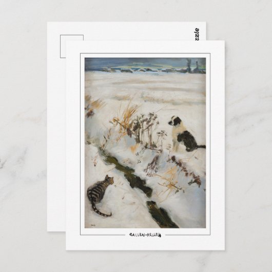 Akseli Gallen-Kallela #32 -ファインアートはがき ポストカード (正面/裏面)