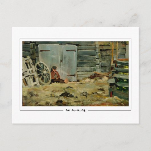 Akseli Gallen-Kallela #371 -ファインアートはがき ポストカード (正面)