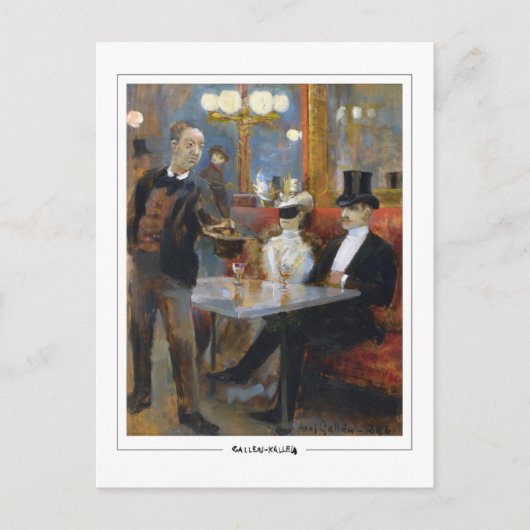 Akseli Gallen-Kallela #372 -ファインアートはがき ポストカード (正面)