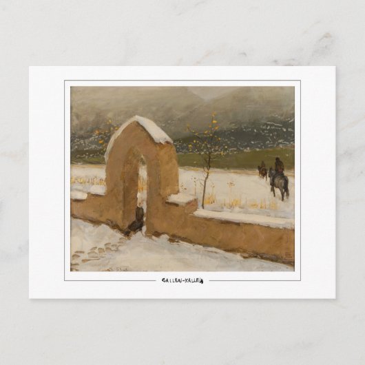 Akseli Gallen-Kallela #379 -ファインアートはがき ポストカード (正面)