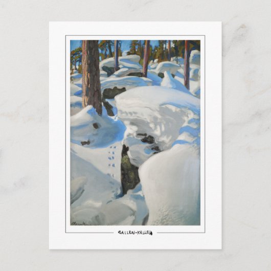 Akseli Gallen-Kallela #385 -ファインアートはがき ポストカード (正面)