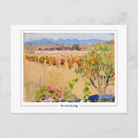 Akseli Gallen-Kallela #393 -ファインアートはがき ポストカード (正面)