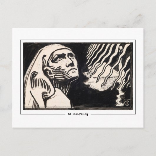 Akseli Gallen-Kallela #399 -ファインアートはがき ポストカード (正面)