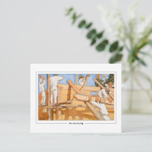 Akseli Gallen-Kallela #417 -ファインアートはがき ポストカード (スタンド正面)