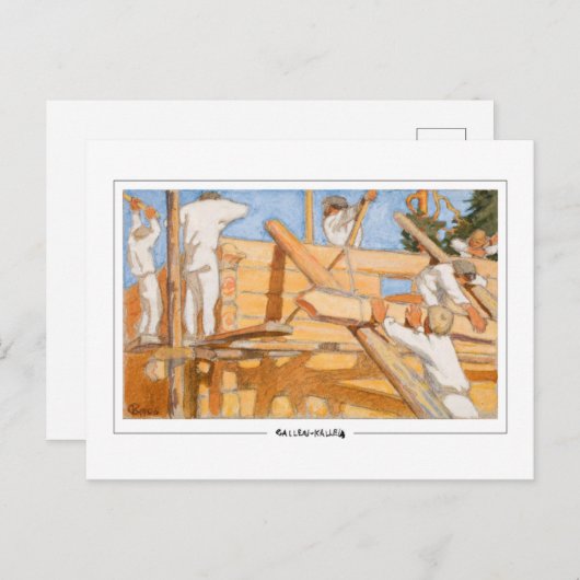 Akseli Gallen-Kallela #417 -ファインアートはがき ポストカード (正面/裏面)