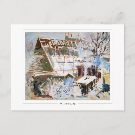 Akseli Gallen-Kallela #442 -ファインアートはがき ポストカード (正面)