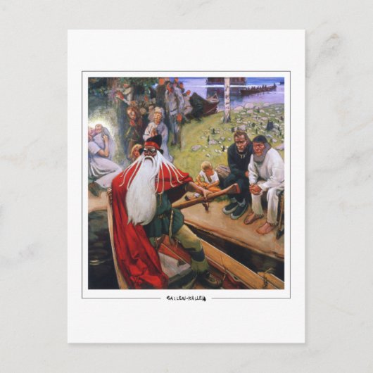 Akseli Gallen-Kallela #475 -ファインアートはがき ポストカード (正面)